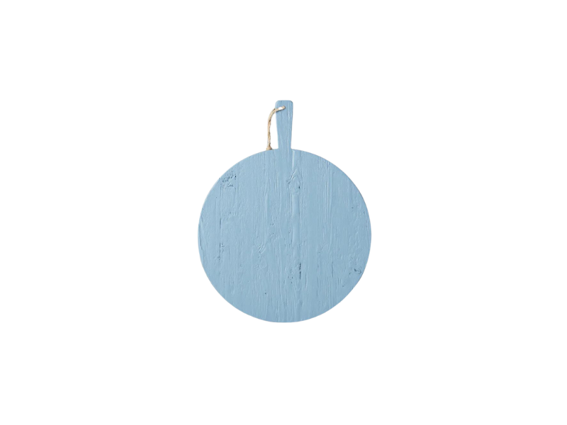 French Blue/White Round Mod Charcuterie Board