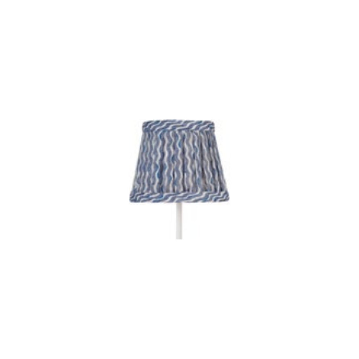 Blue Popple Fermoie Fabric Shade