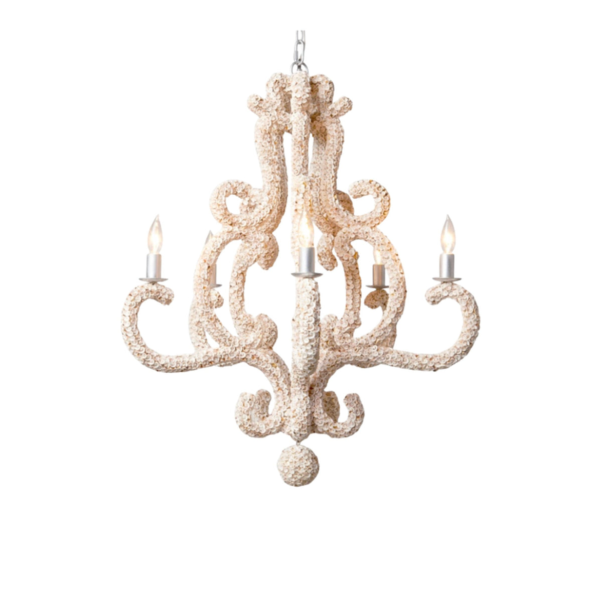 Paula Chandelier ceiling light on white
