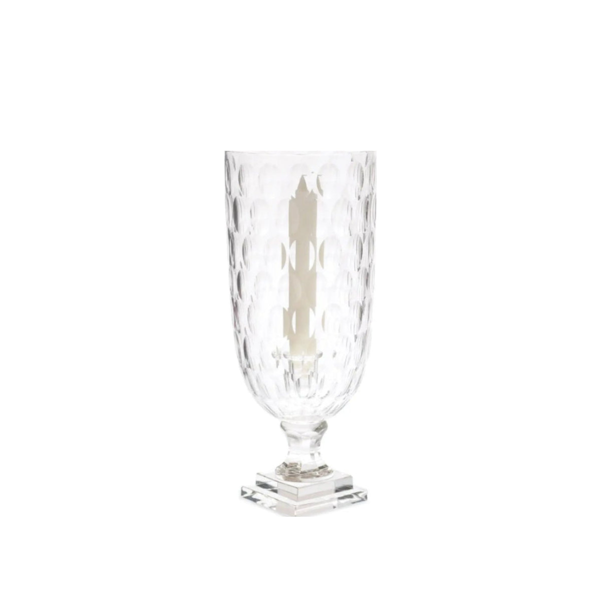 Candlestick Hurricane on a white background
