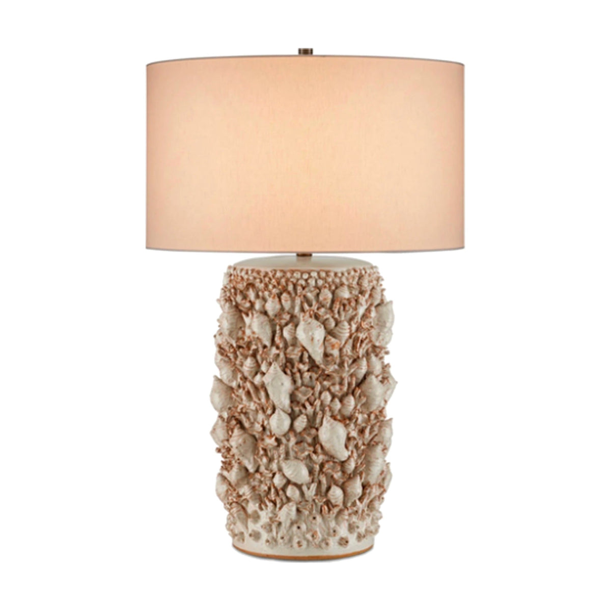 Corfu Ivory Table Lamp on white