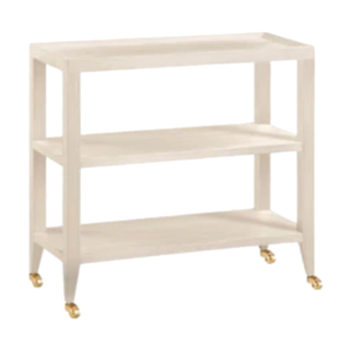 Cream Console on a white background