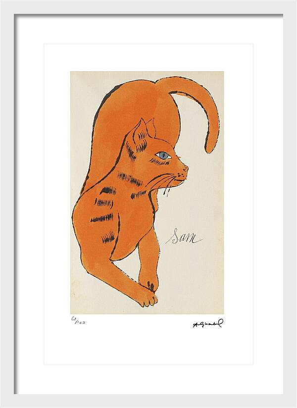 Sam The Cat by Andy Warhol