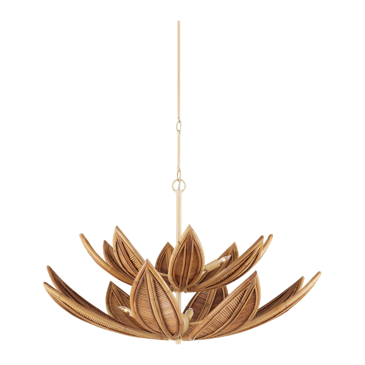 Cubana Two-Tier Chandelier ceiling light on white