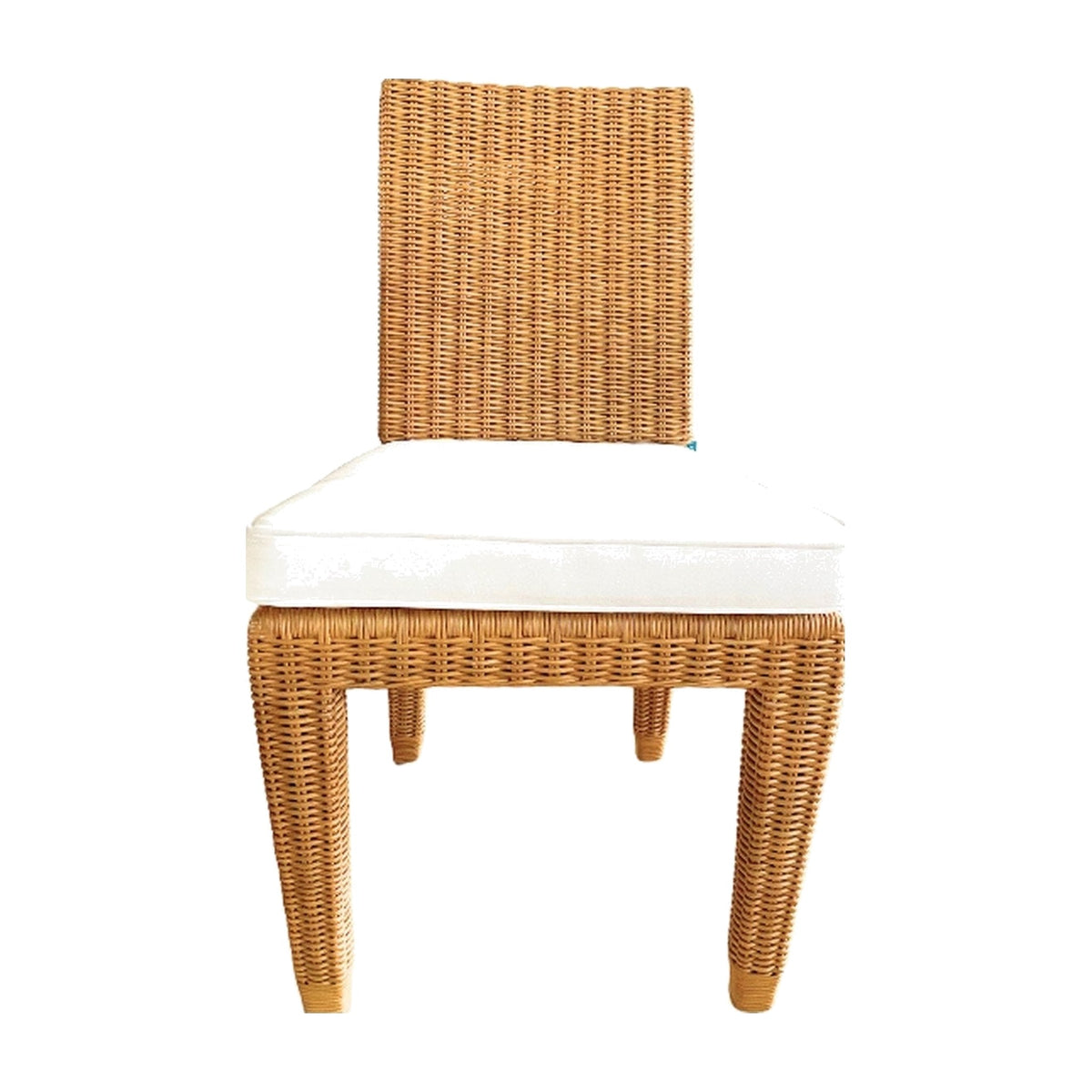 Rare Donghia Natural Dining Chair on a white background