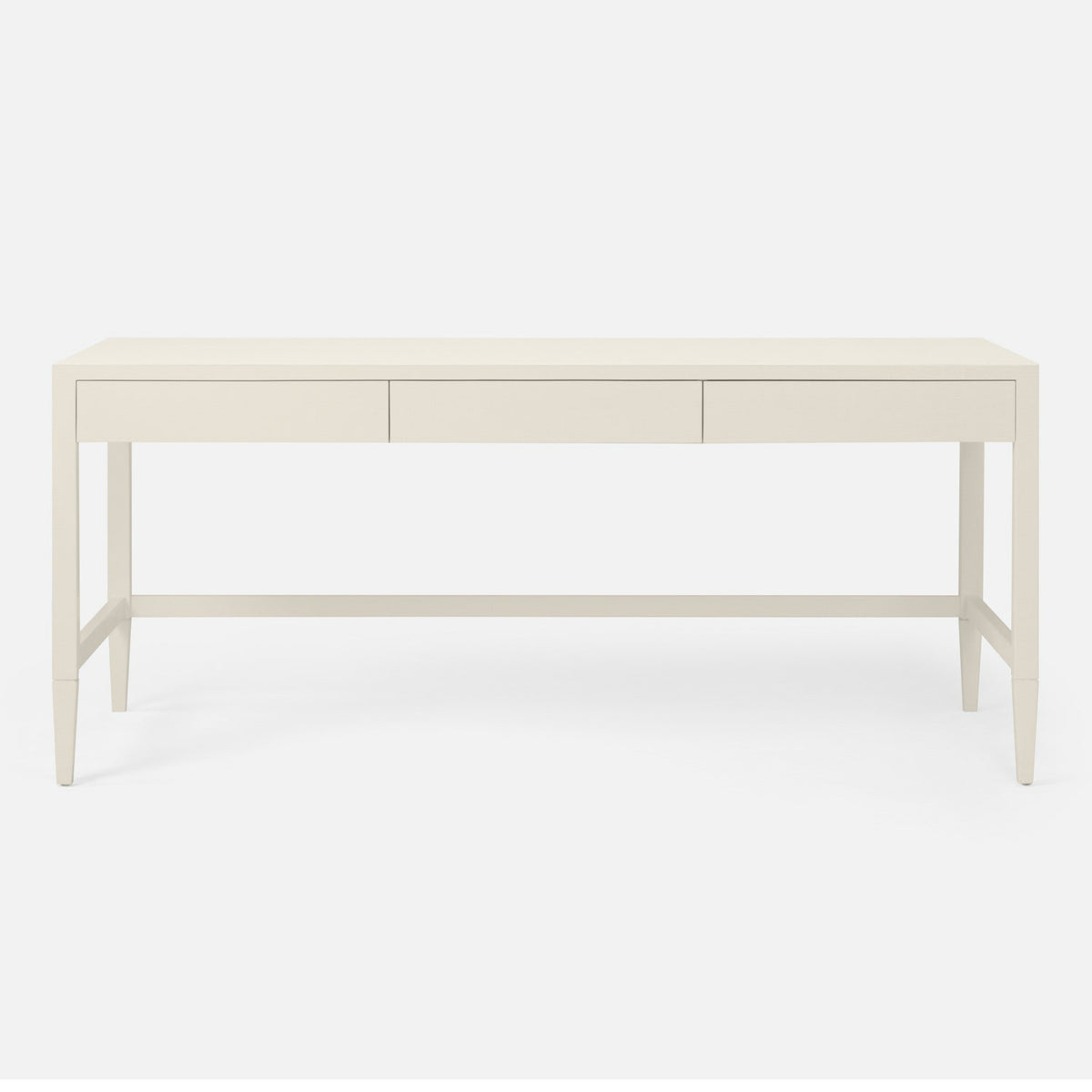 Conrad Desk in Off-White, 72"L x 34"W x 31"H