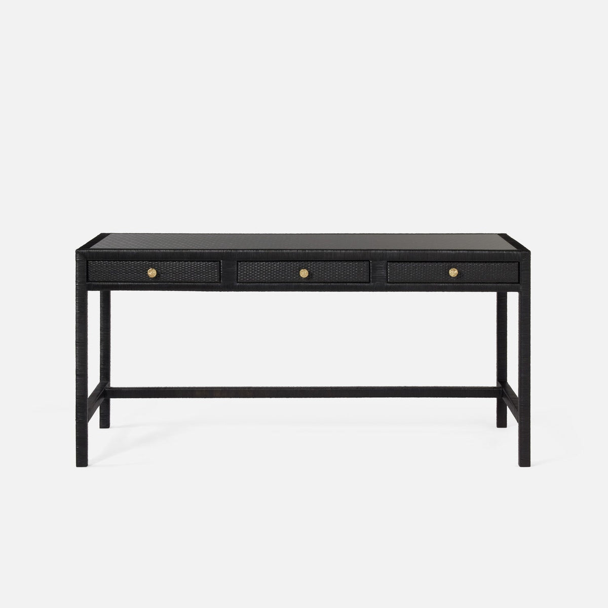 Isla Desk in Onyx, 64"L x 30"W x 31"H