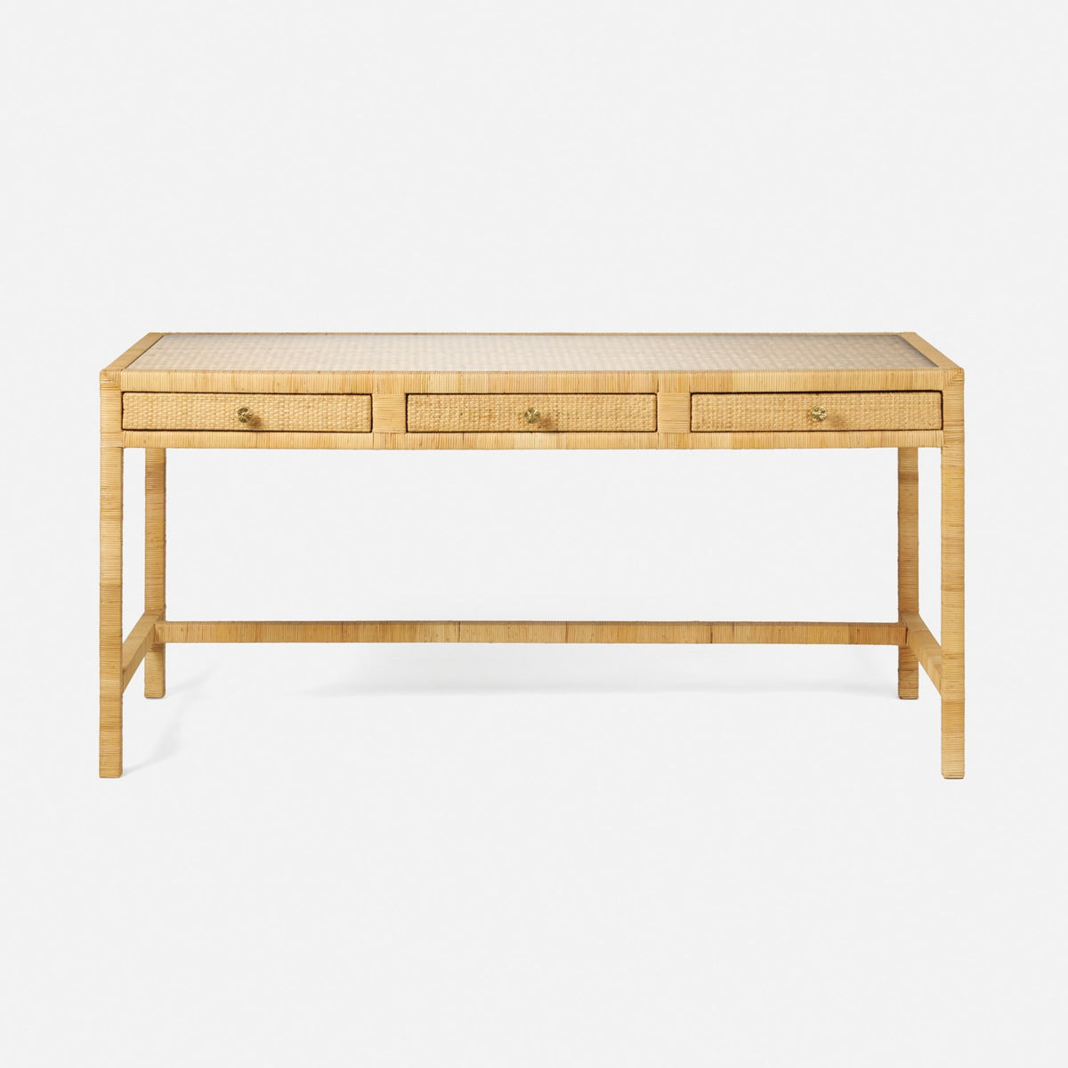 Isla Desk in Natural, 64"L x 30"W x 31"H