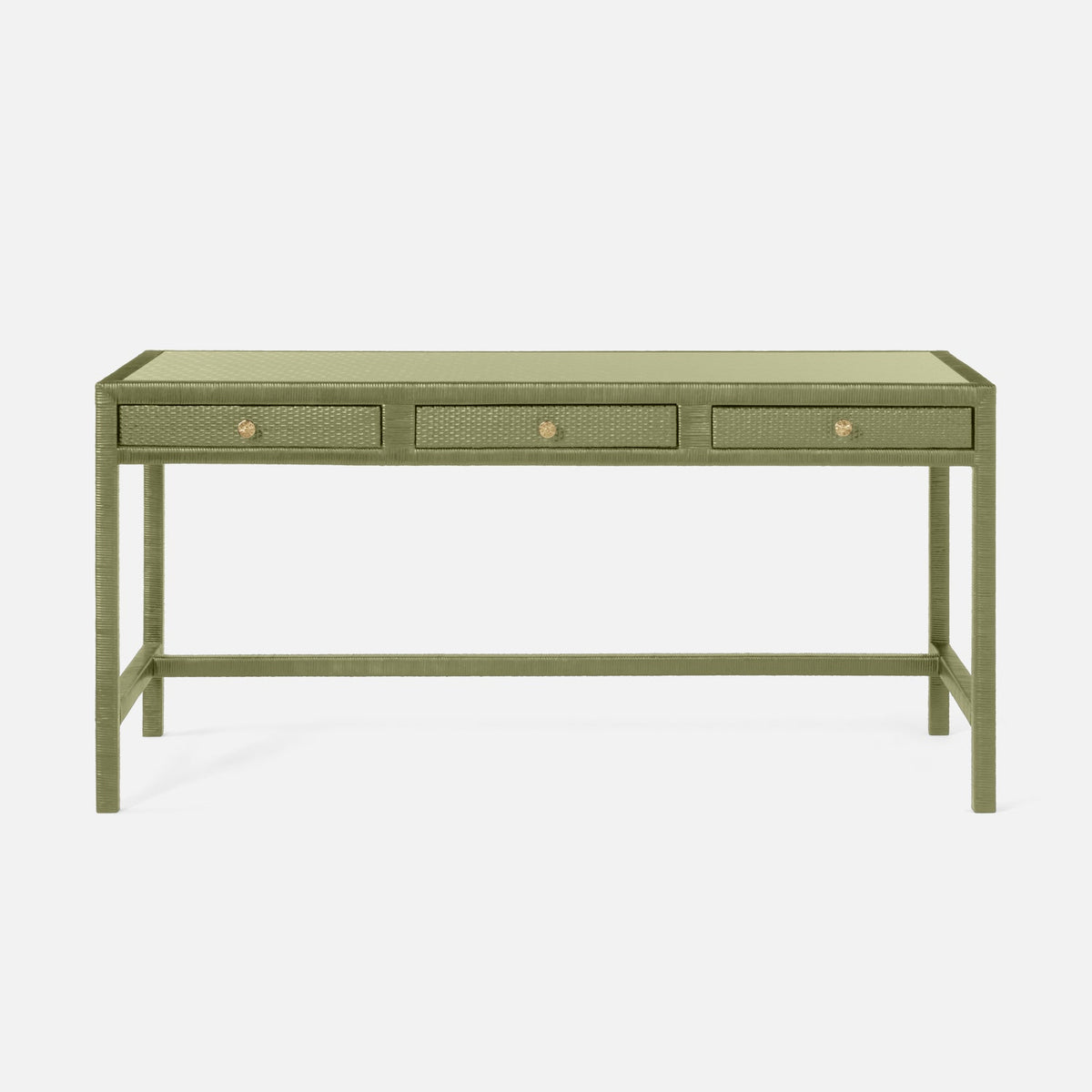 Isla Desk in Sage, 64"L x 30"W x 31"H