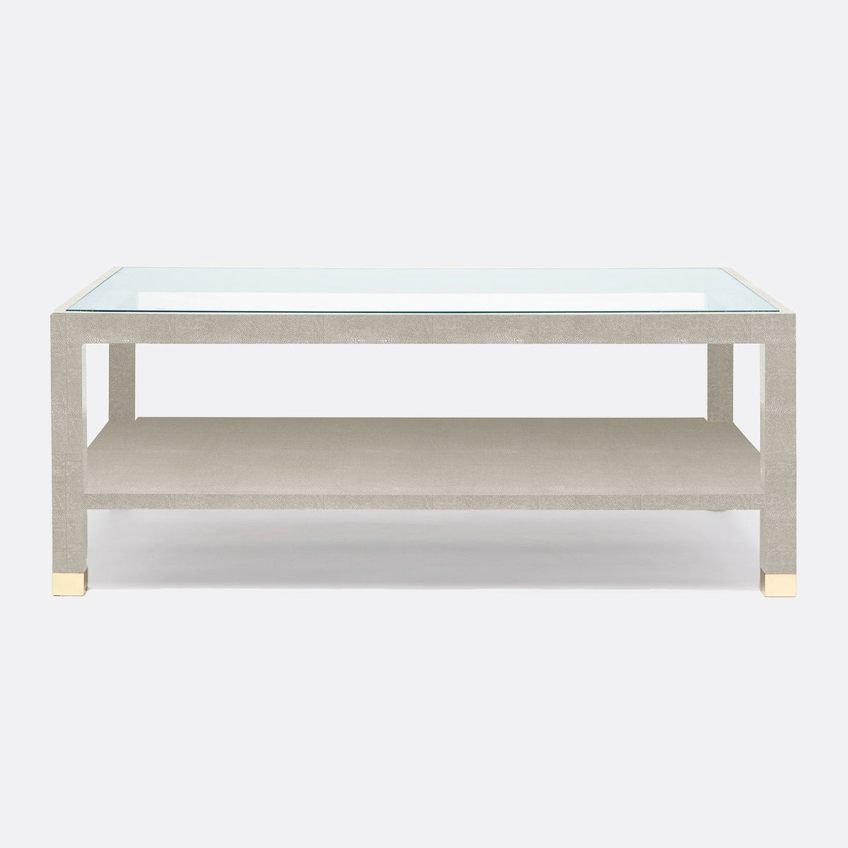 Lafeu Coffee Table in Sand, 48"L x 30"W x 18"H