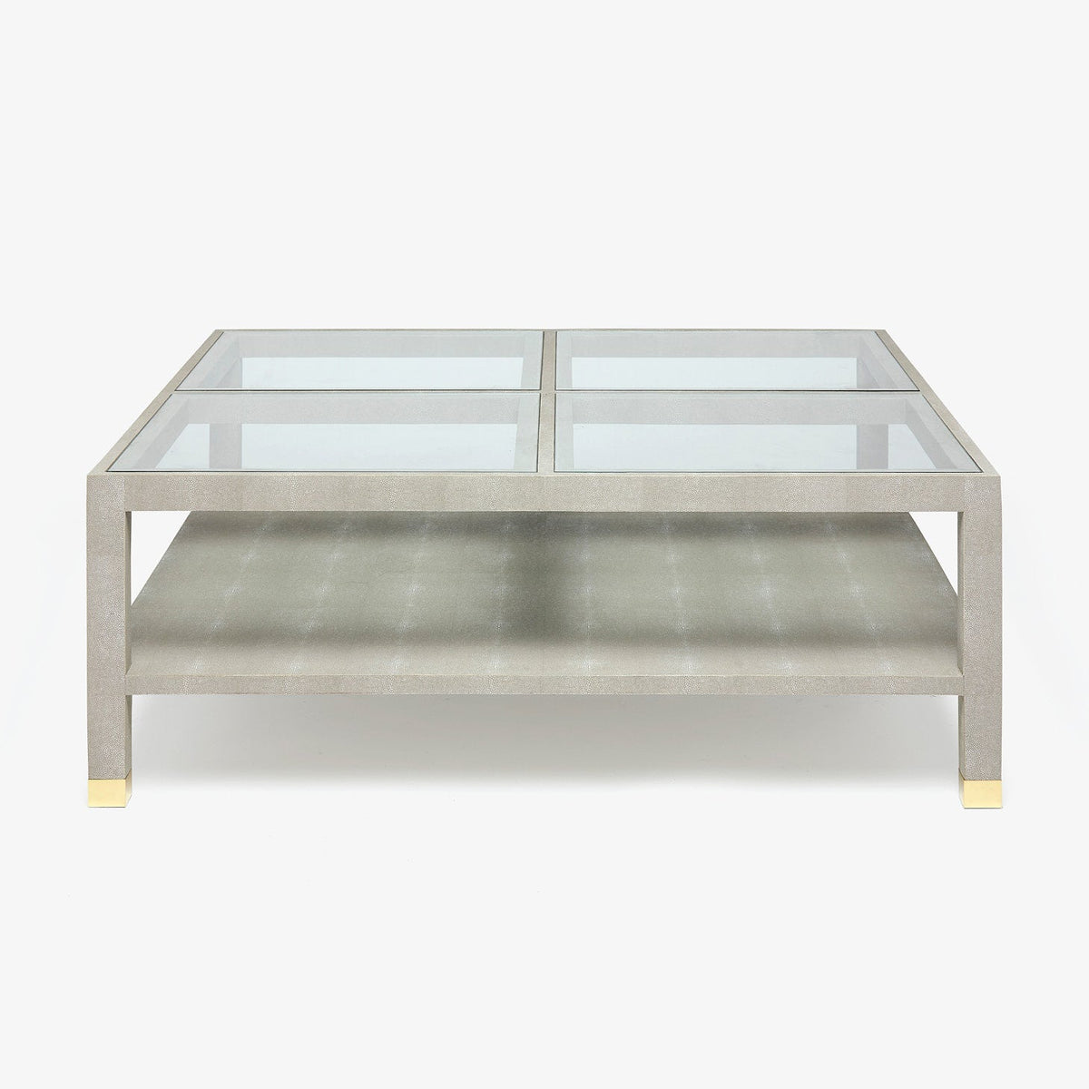 Lafeu Coffee Table in Sand, 48"L x 48"W x 18"H