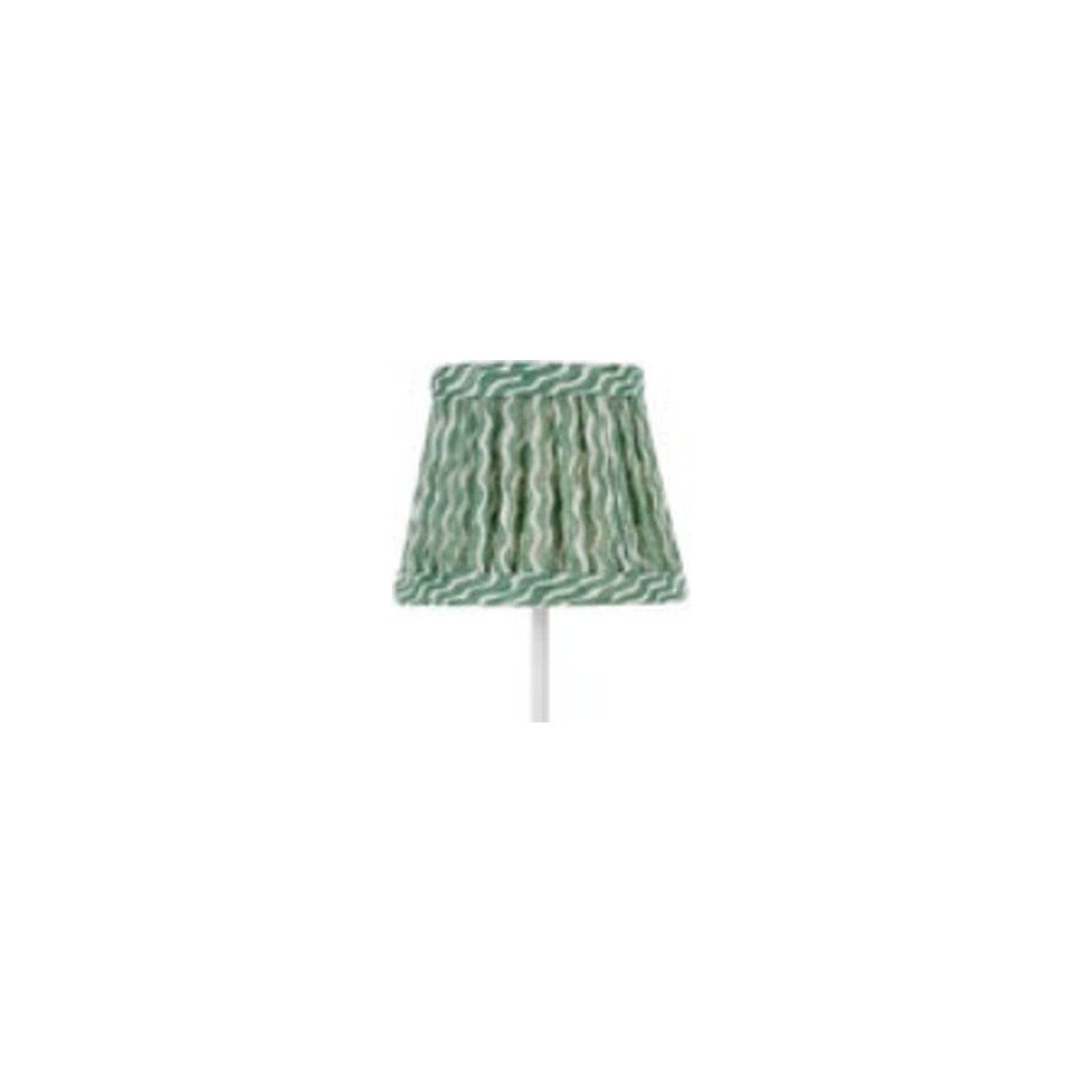 Green Popple Fermoie Fabric Shade