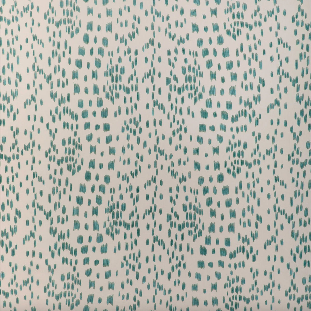 Aqua Les Touches lampshade fabric swatch