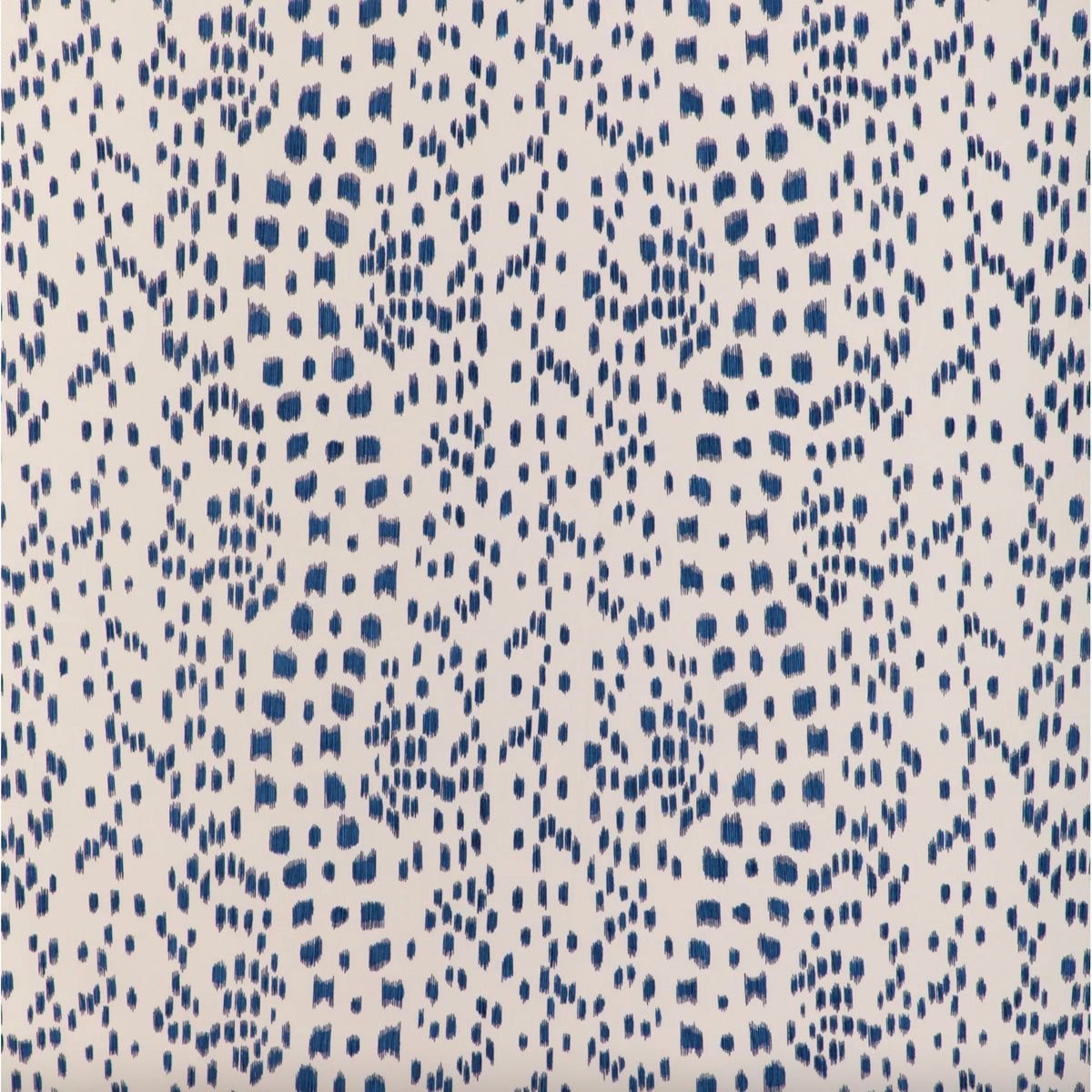 Blue Les Touches lampshade fabric swatch