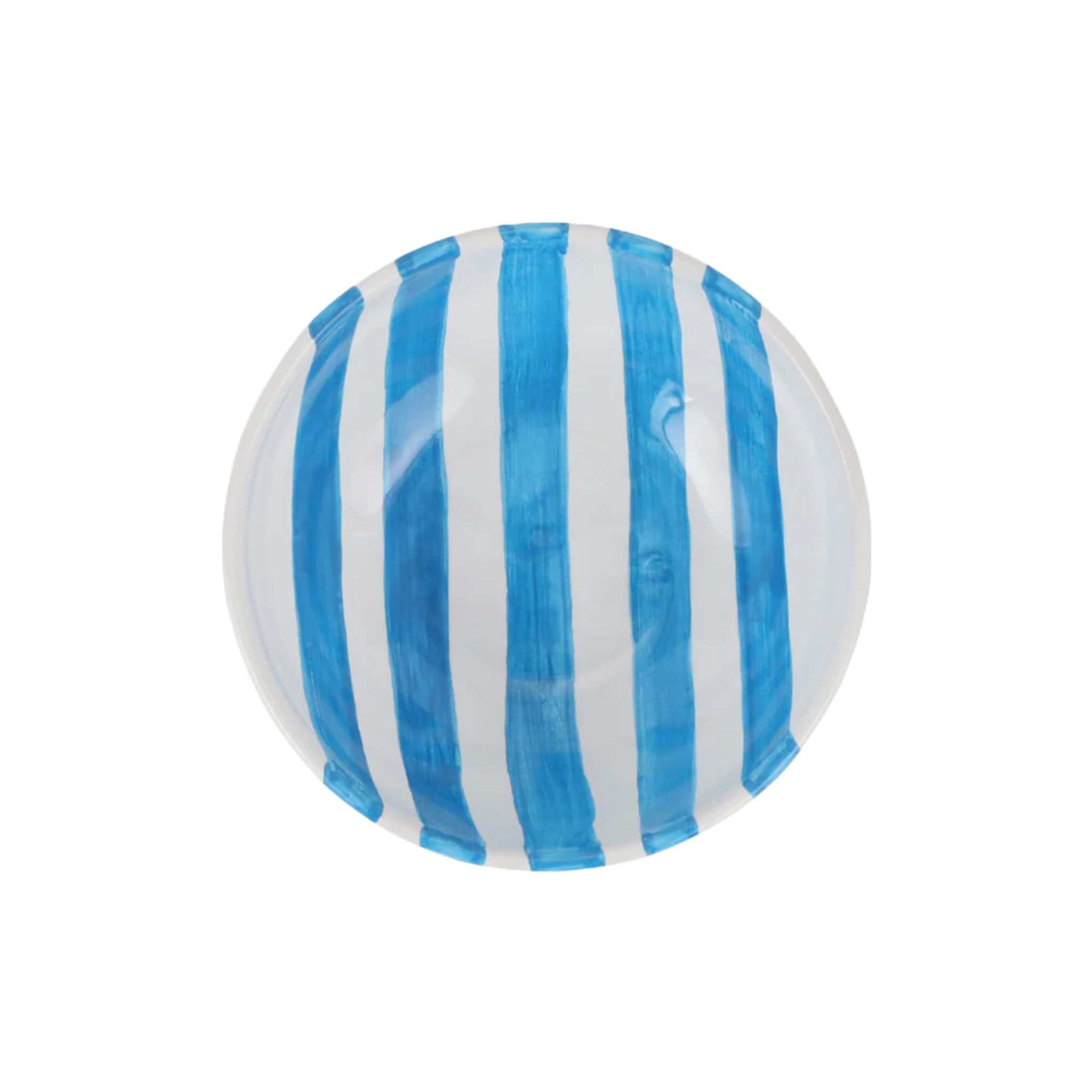 Amalfitana Aqua Striped Cereal Bowl