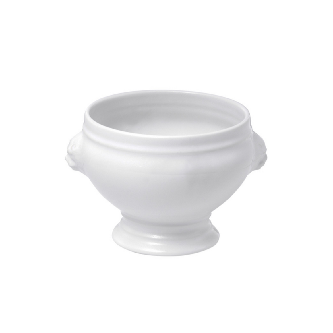 Apilco Lion's Head Porcelain Soup Bowl