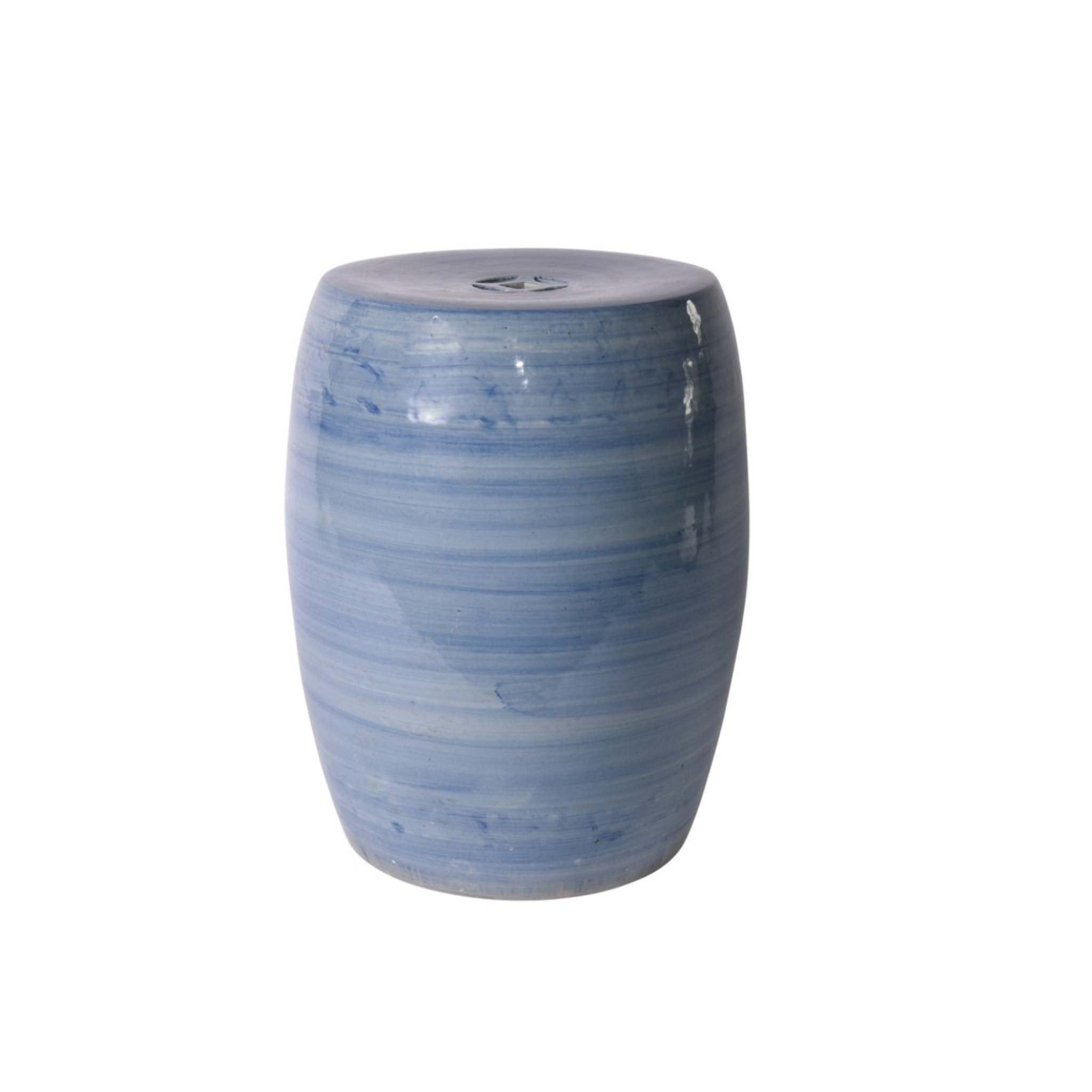 Denim Blue Village Garden Stool