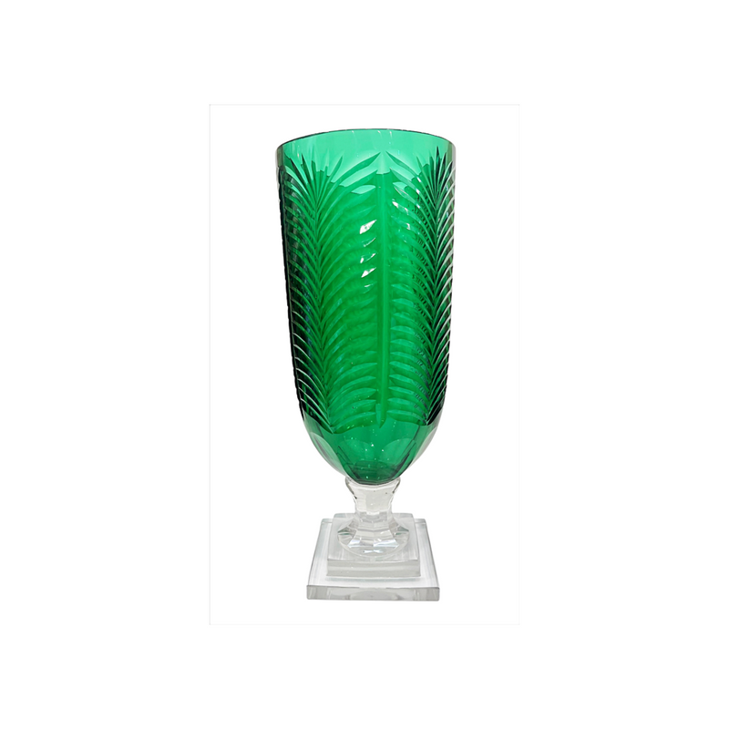 Hand Etched Green Water Carafe & Glass Set – Danielle Rollins Brands LLC