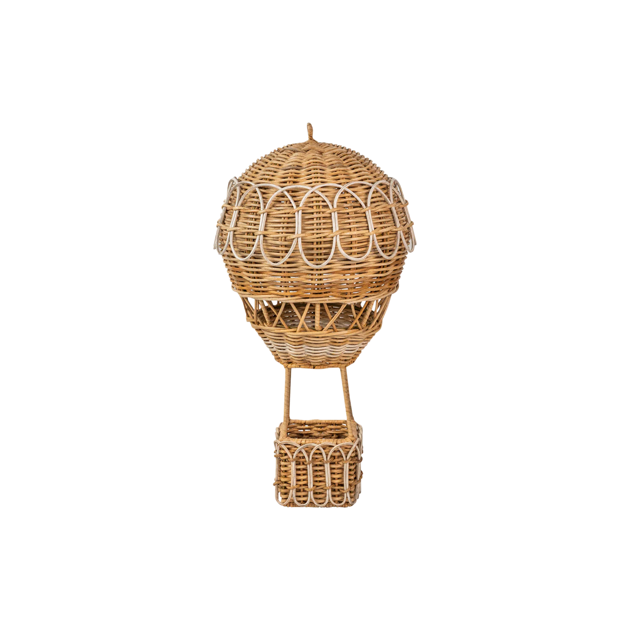 Medium Provence Rattan Hot Air Balloon