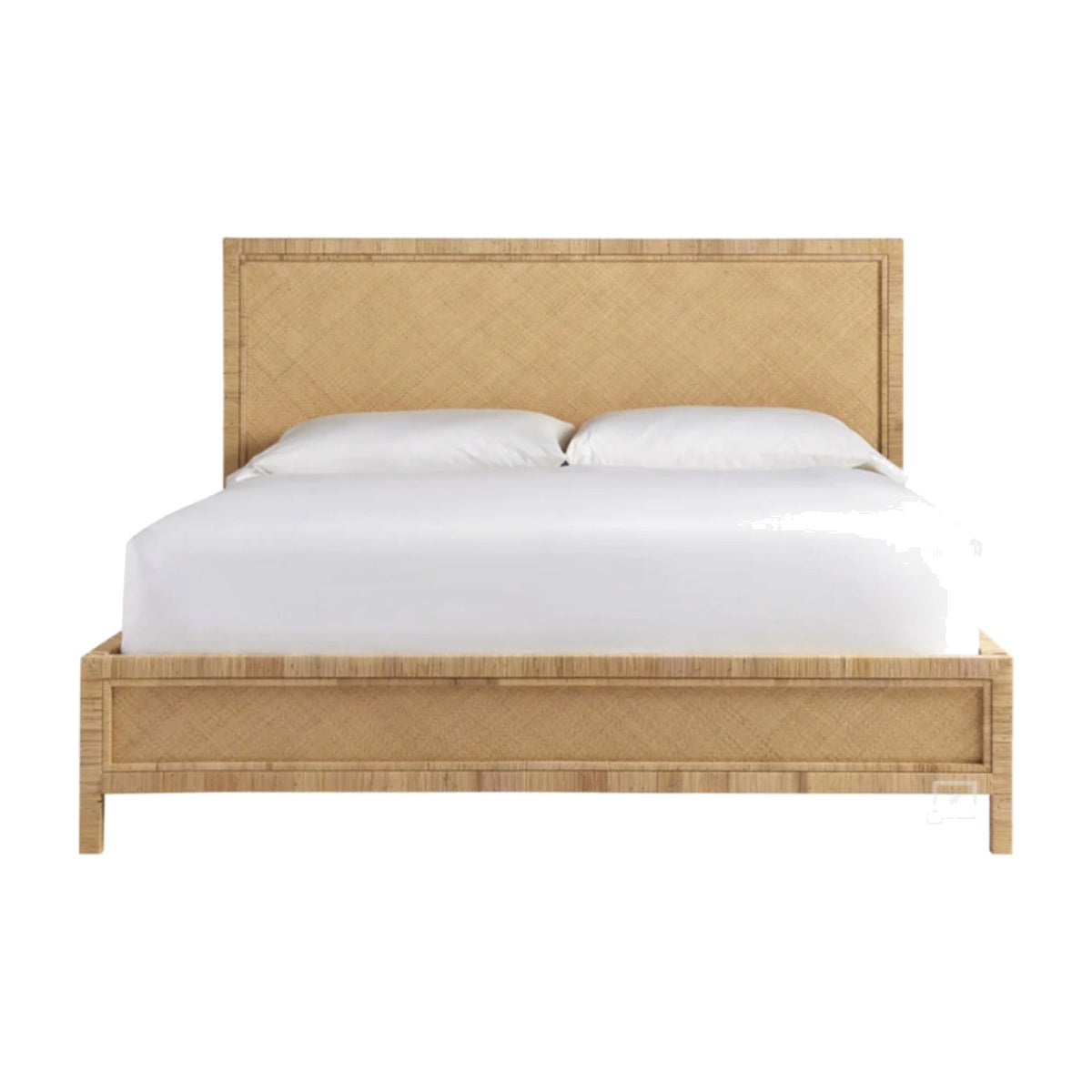 Long Key Bed on a white background