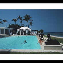 Molly Wilmots Pool by Slim Aarons