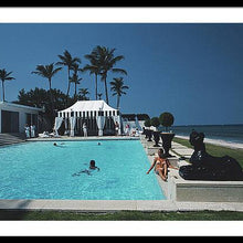 Molly Wilmots Pool by Slim Aarons