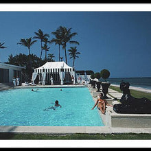 Molly Wilmots Pool by Slim Aarons