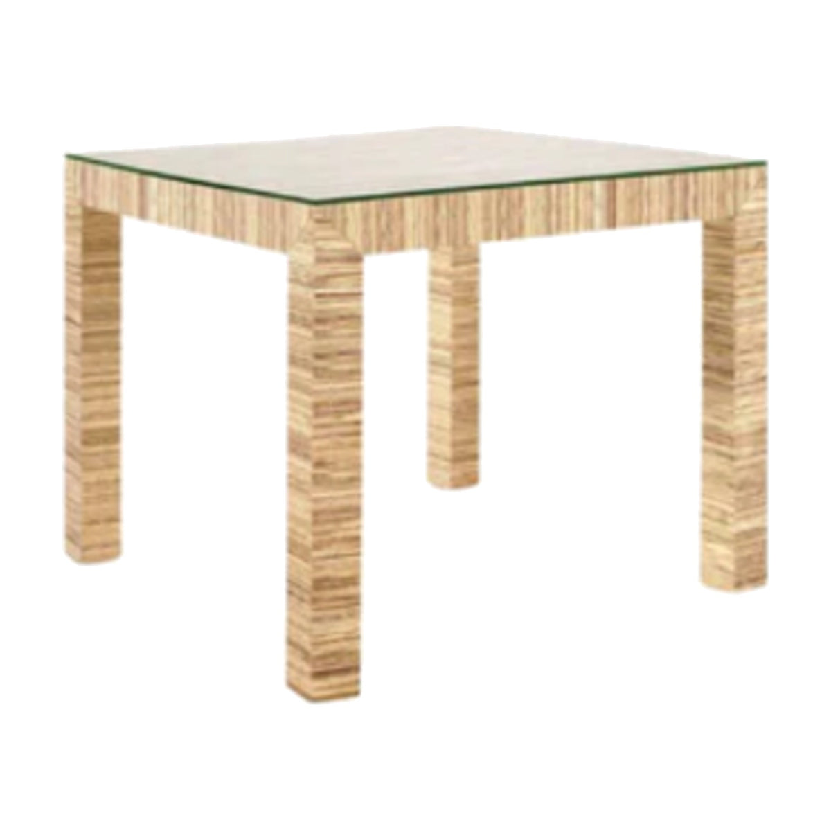 Natural Papyrus Game table on a white background