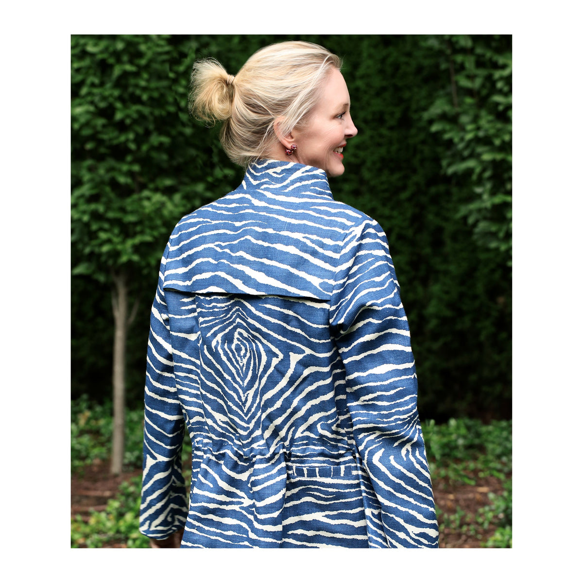 Katharine Jacket in Le Zebre - Danielle D Rollins 