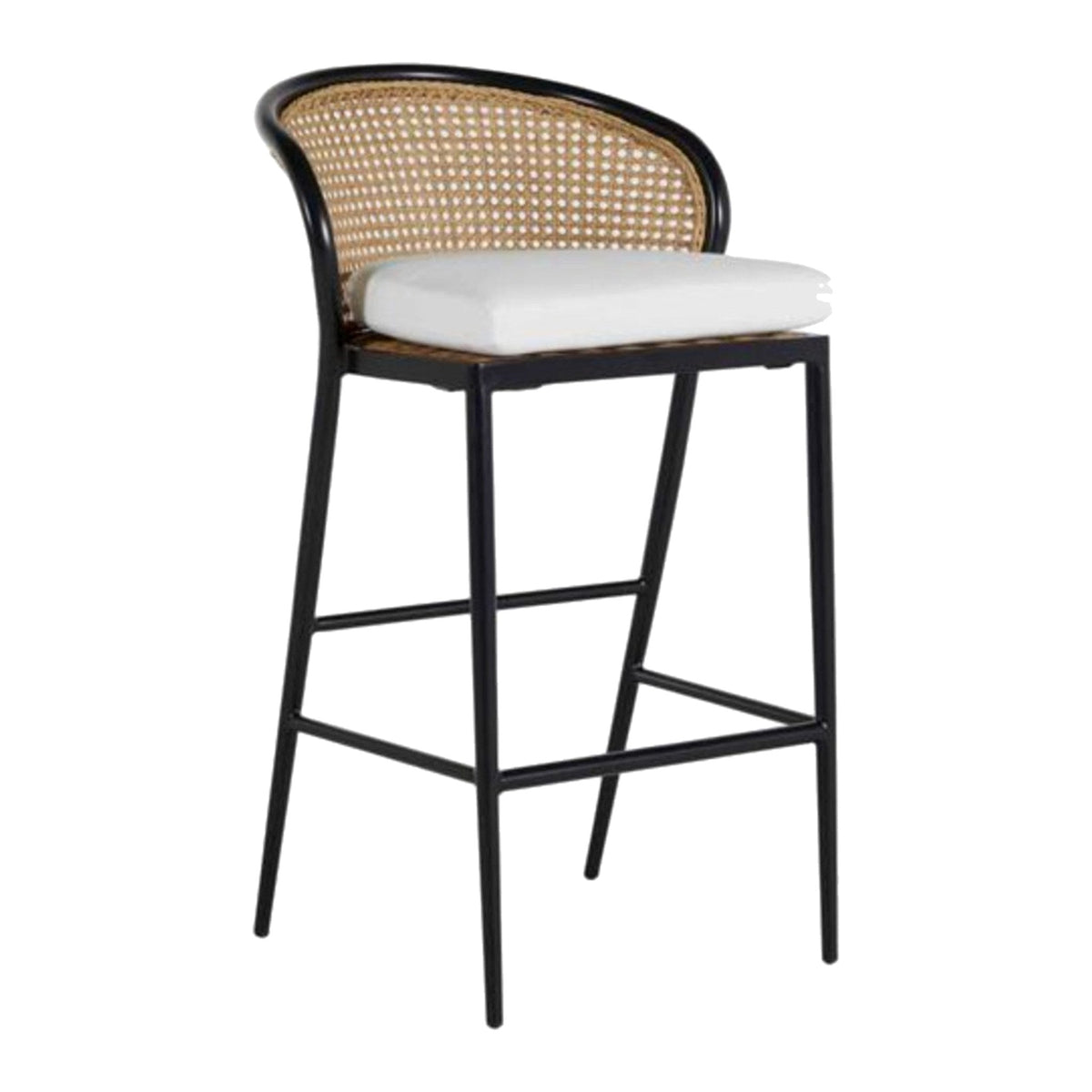 Indoor/ Outdoor Wicker Counter & Bar Stools on a white background