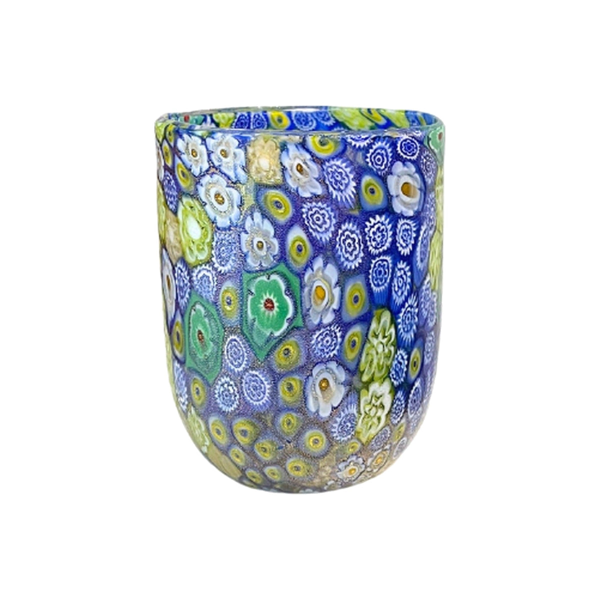 Single Murano Glass Tumbler, shown alone on a white background