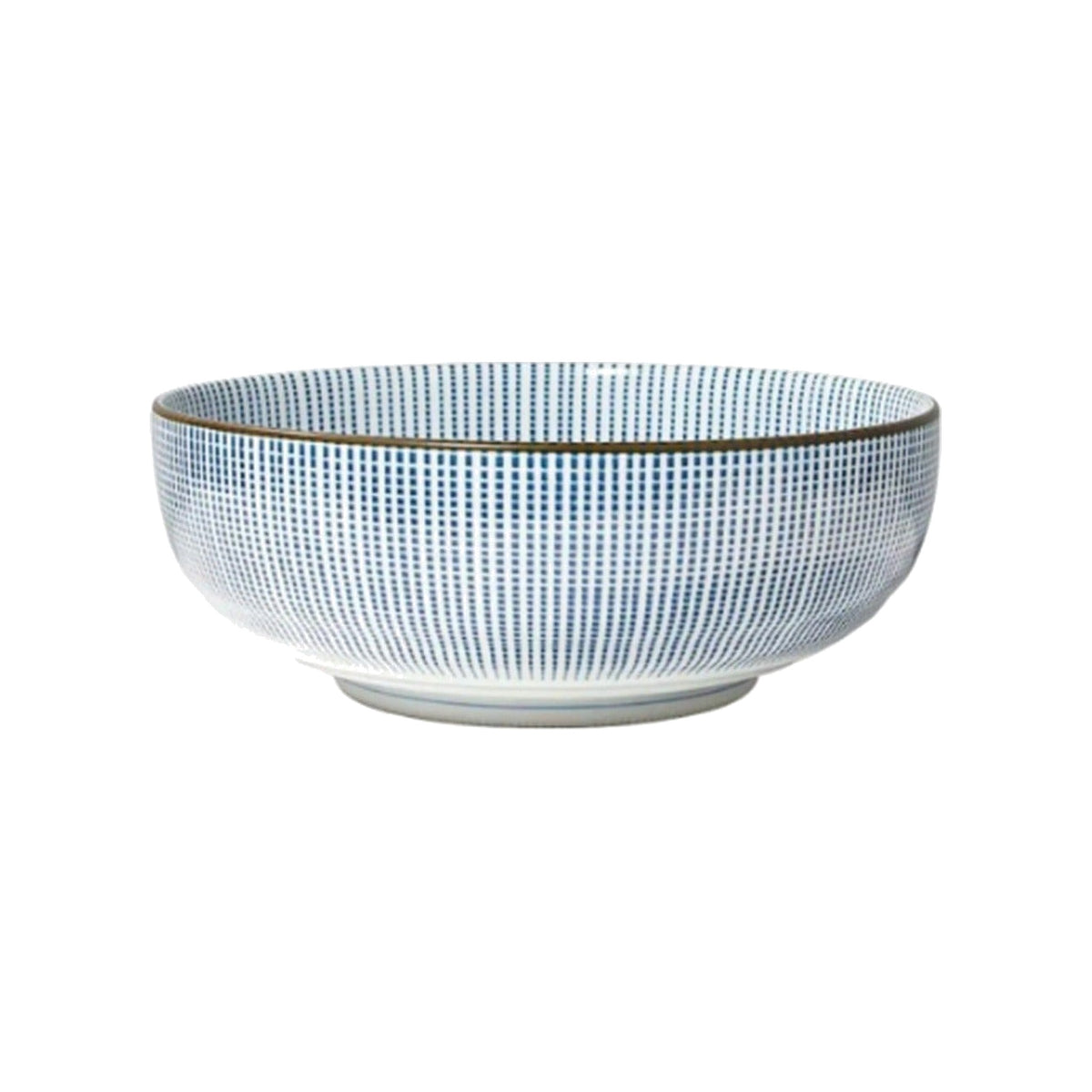 Sendan Tokusa 8.5 Shallow Bowl, shown on a white background