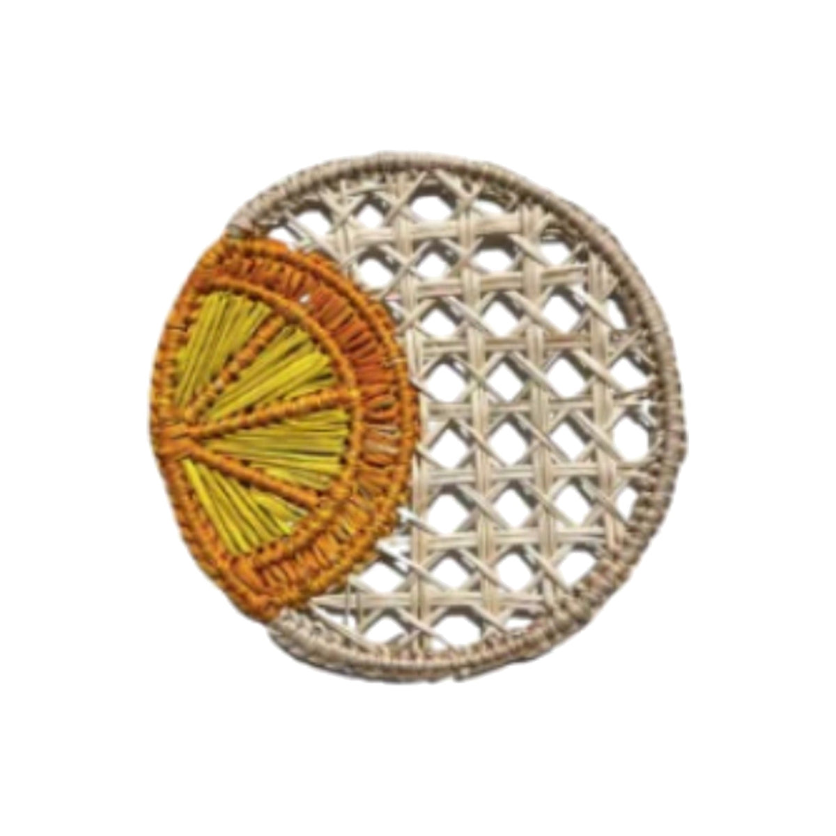 Lemon Coaster, Set of 4, shown on a white background