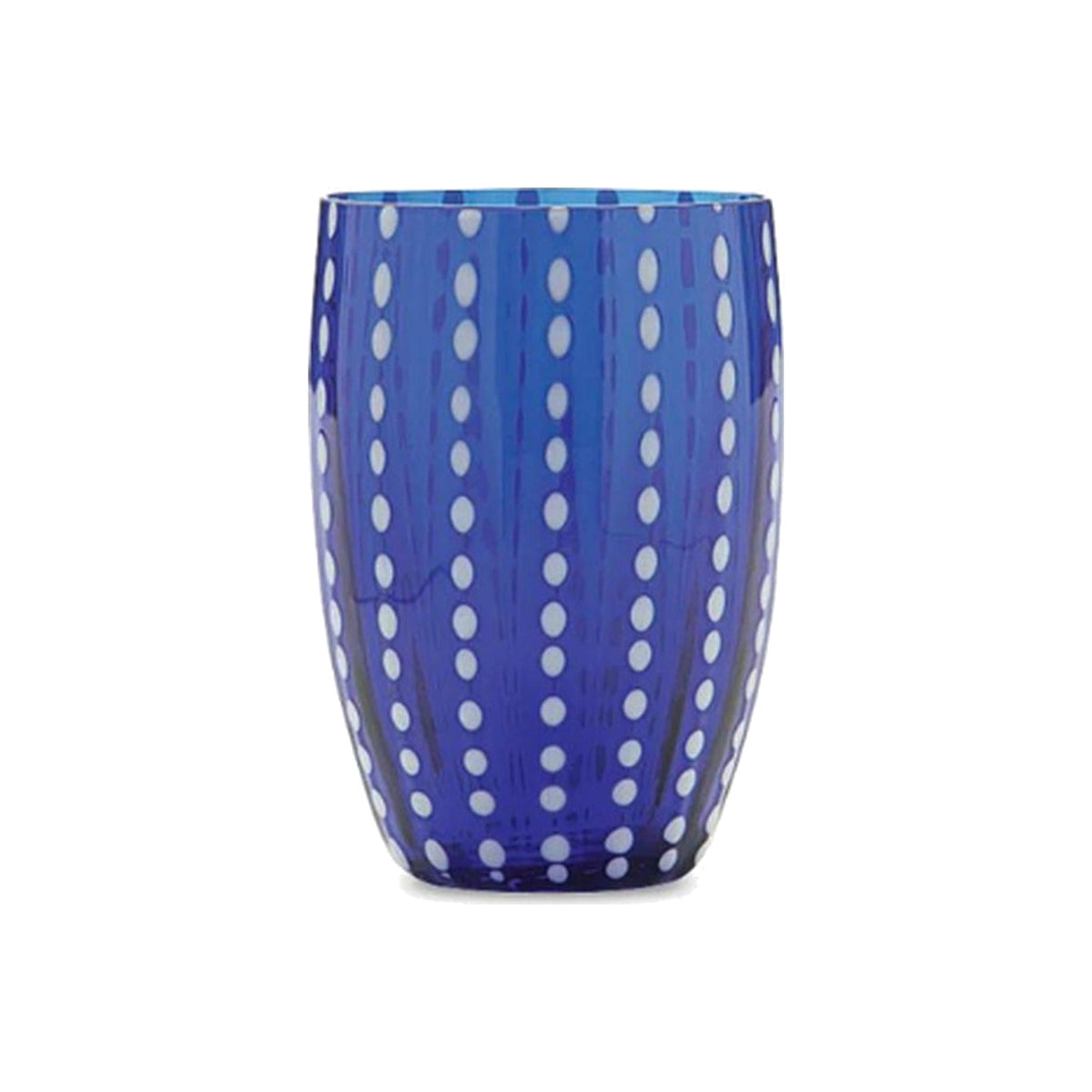 Single Perle Cobalt Blue Tumbler, shown alone on a white background