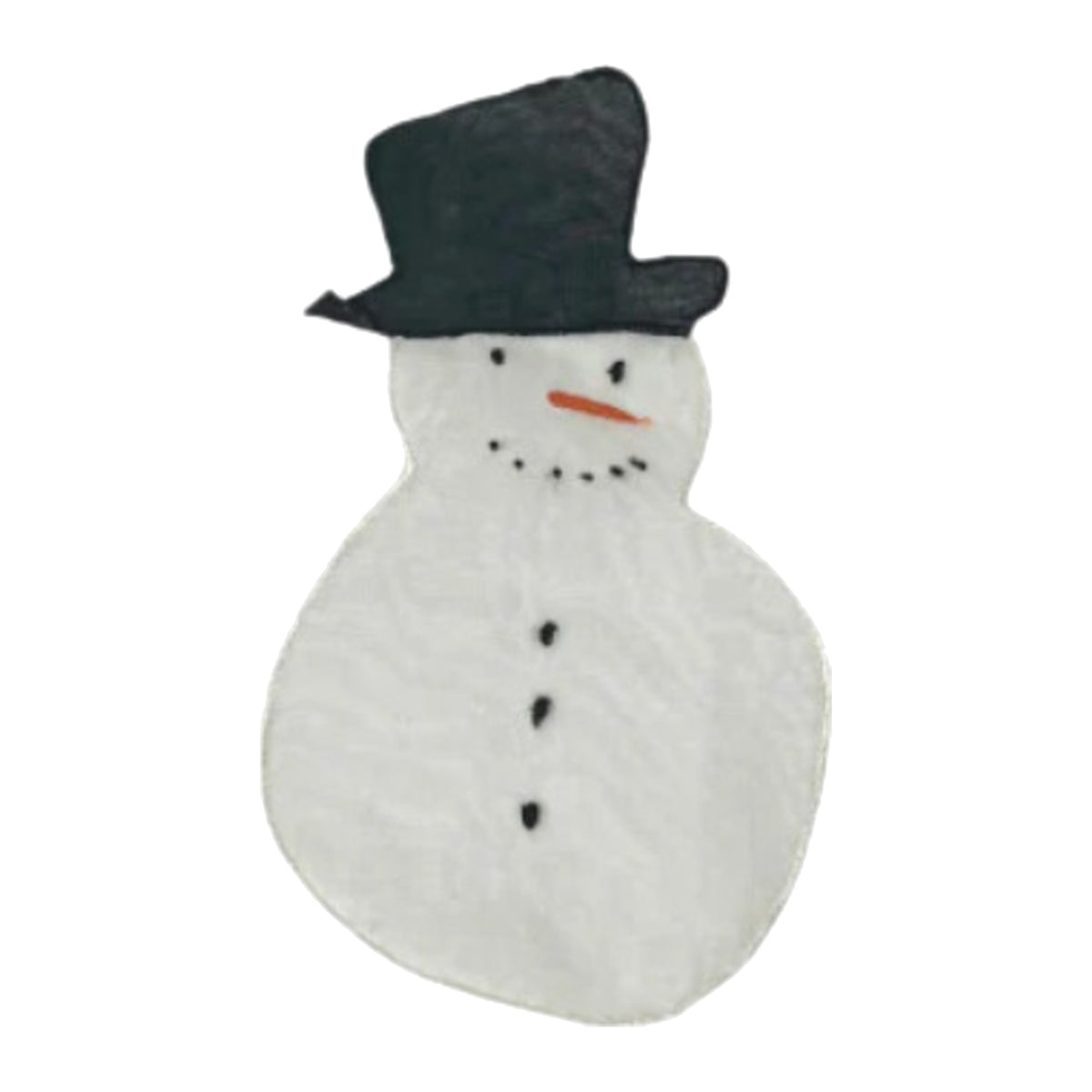 Snowman Coasters, Set of 4 on a white background