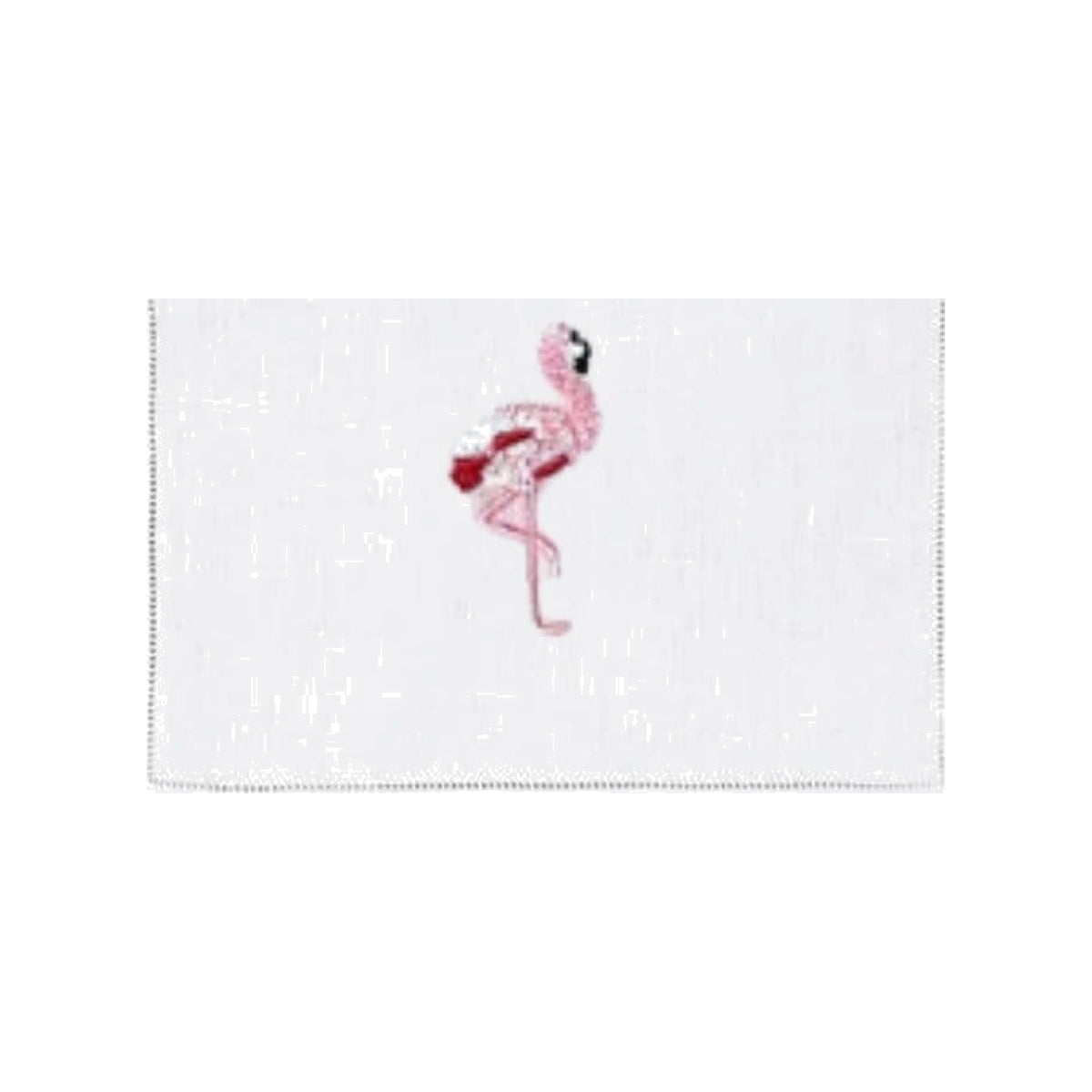 Pink Flamingo Cocktail Napkins, Set of 4, shown on a white background
