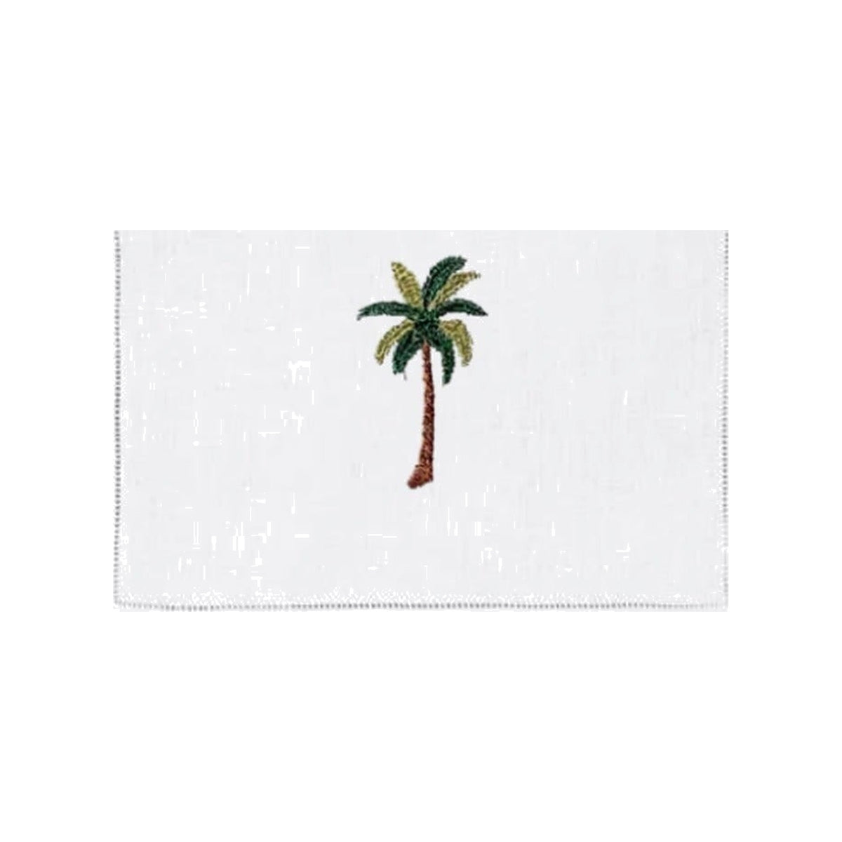Palm Tree Cocktail Napkins, Set of 4, shown on a white background