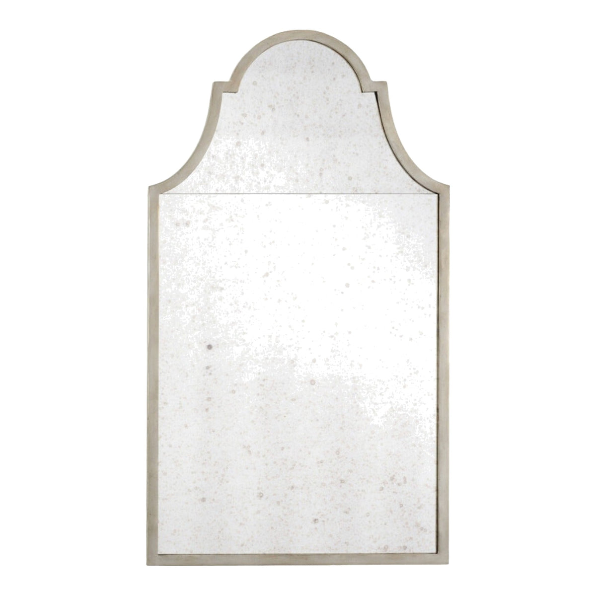 Architectural Antiqued Glass Mirror