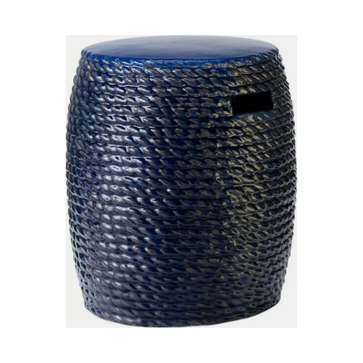 Annapolis Garden Stool on a white background
