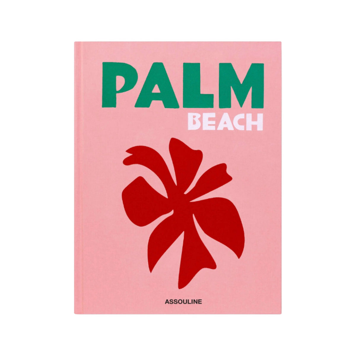 Palm Beach on a white background