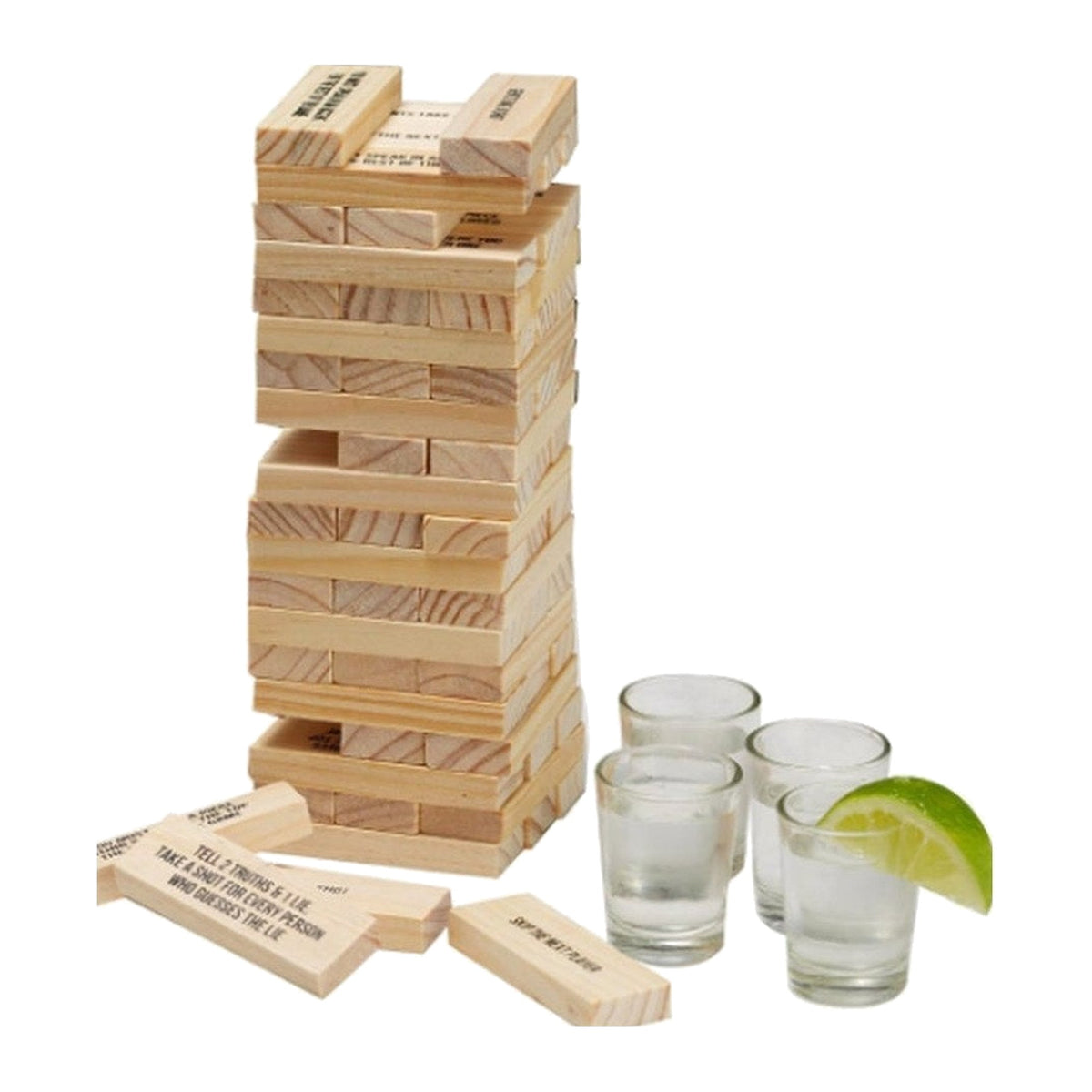 Stumbling Blocks on a white background