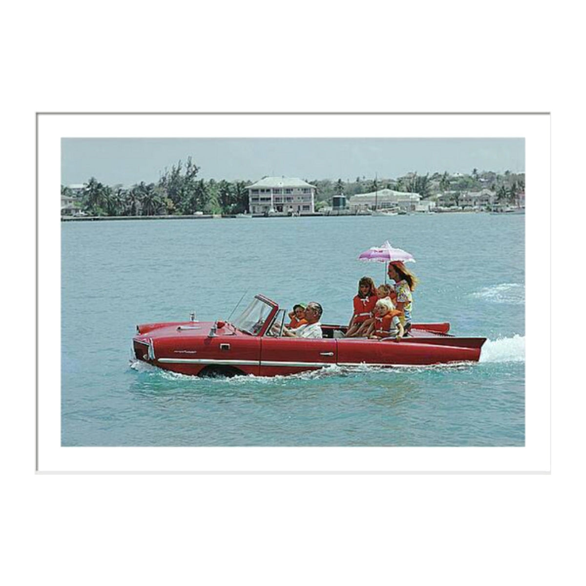 Framed photograph: Sea Drive by Slim Aarons