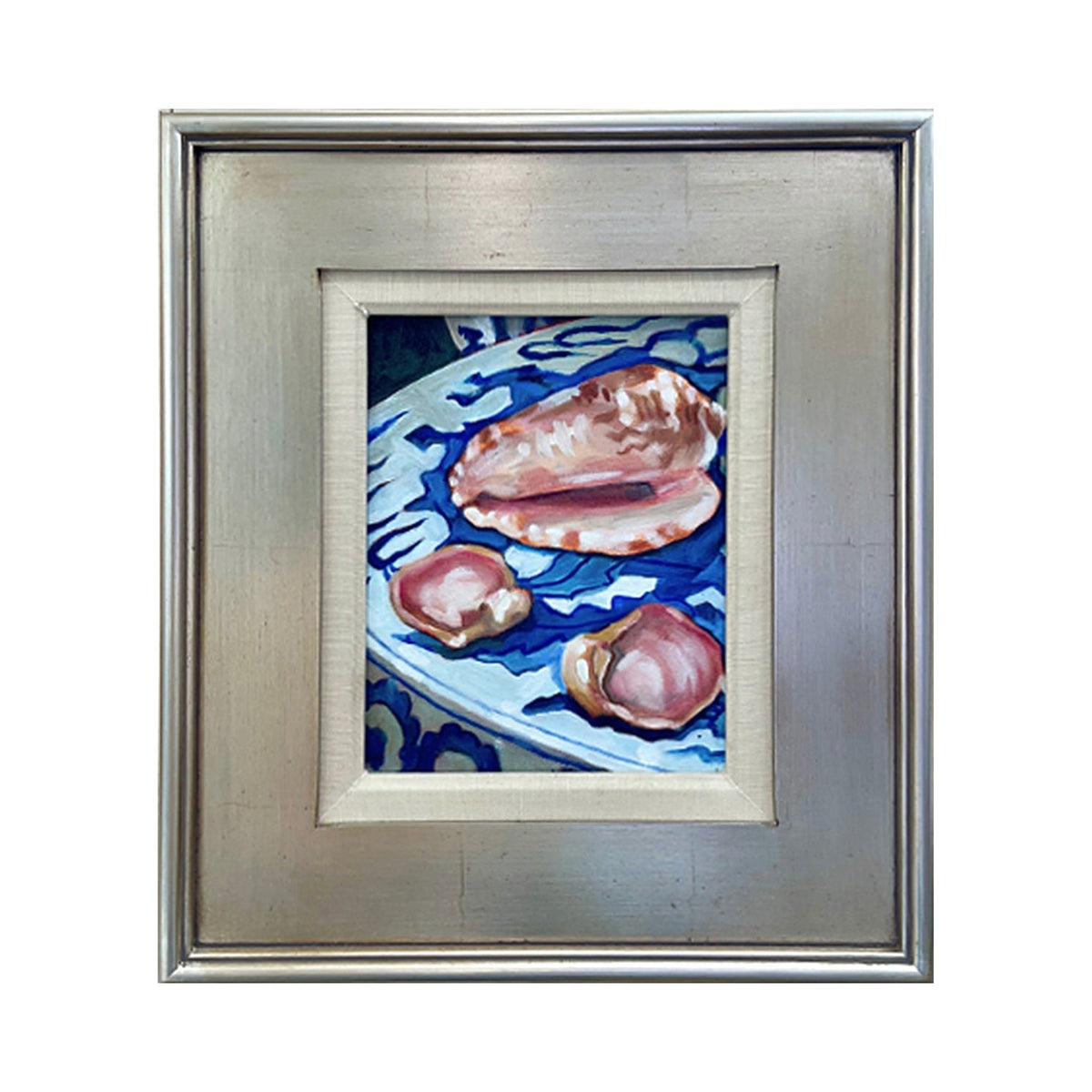 Conchs On A Platter, framed art