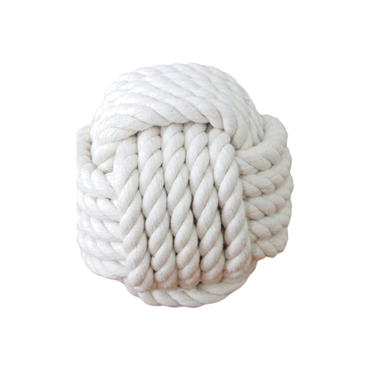 Nautical Monkey Knot Dog Toy on a white background