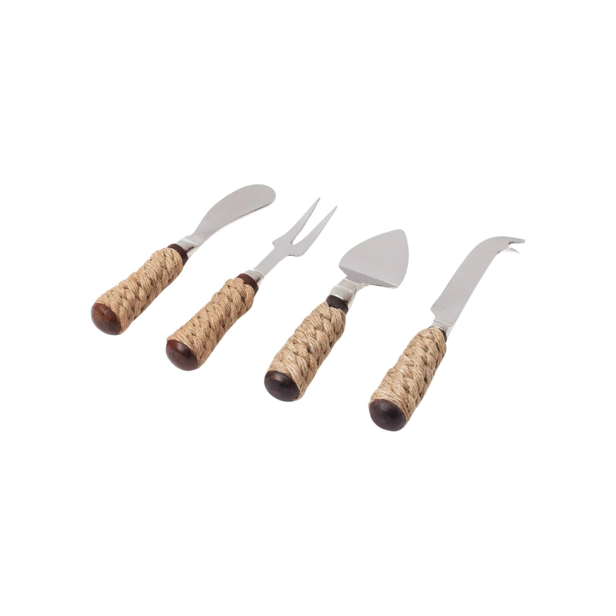 Roped Cheese Set, shown on a white background