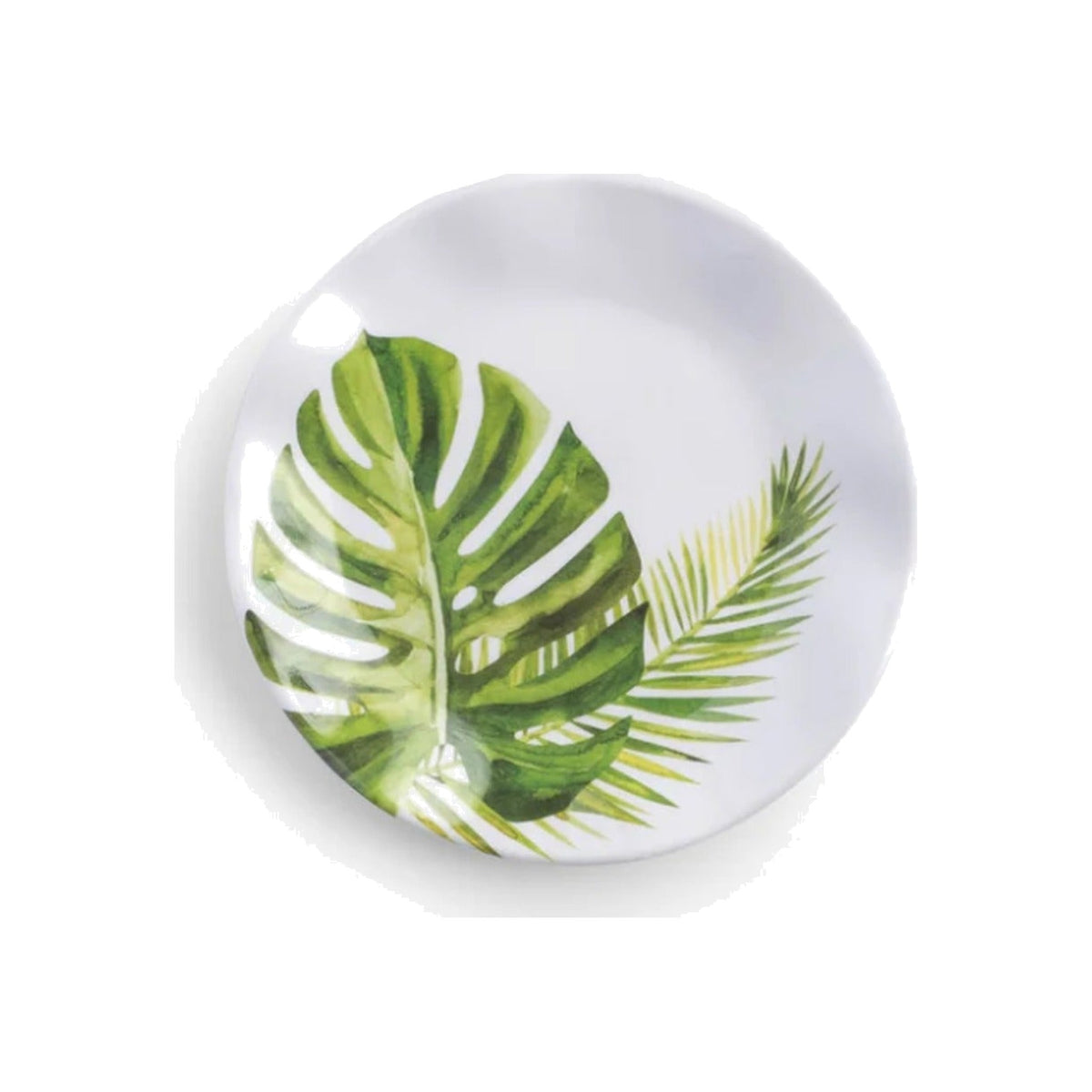 Palm Non-Breakable Canapé Plate, shown on a white background