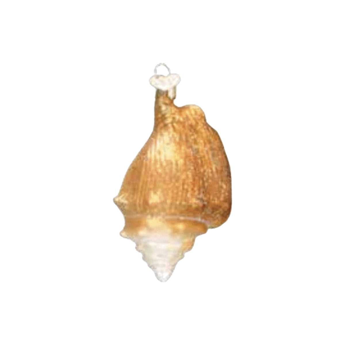 Golden Shell Ornament