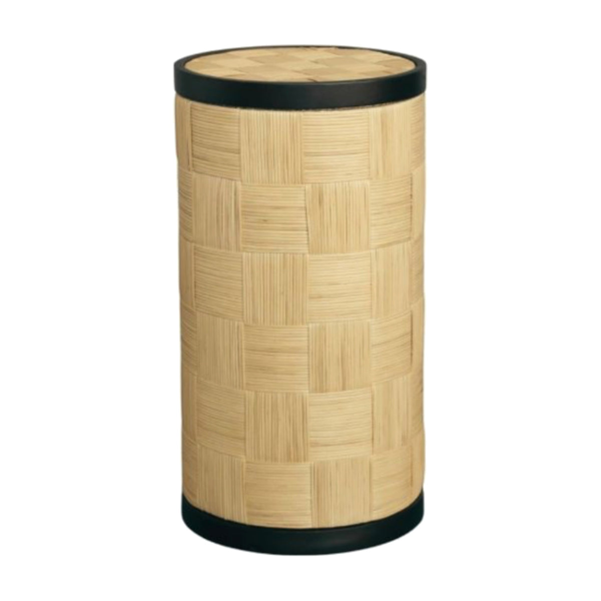 Memoire Design™ X Danielle Rollins Studio Round Pedestal on a white background