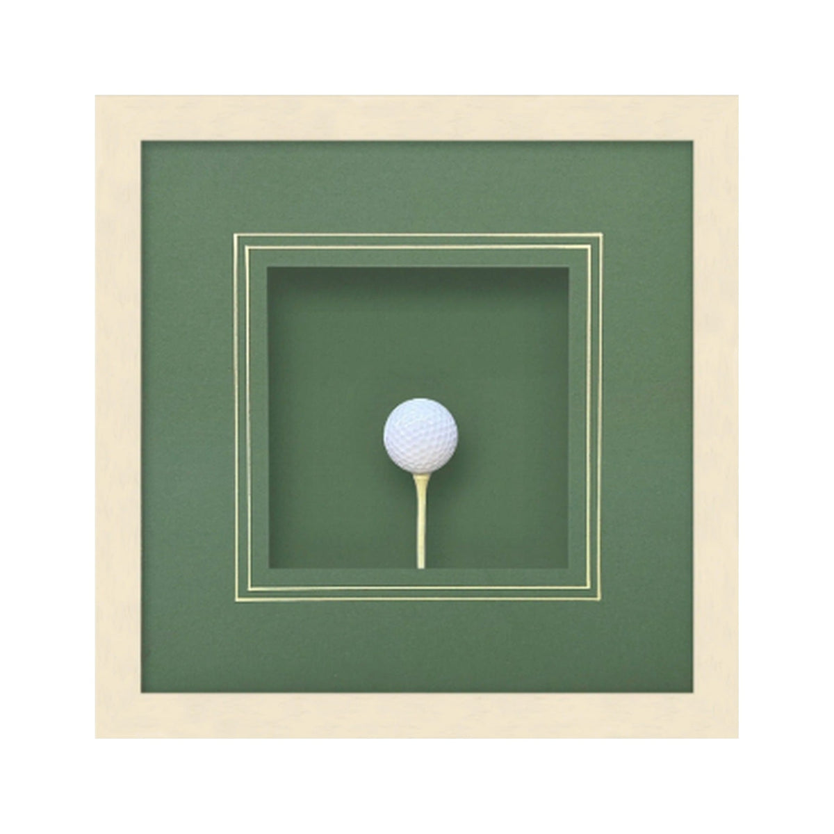 On Par, framed art