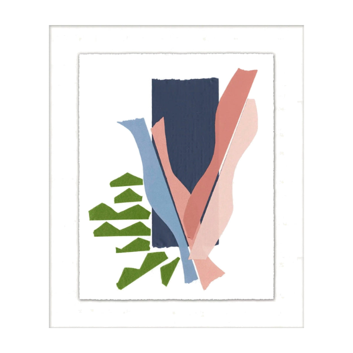 Abstract Seaweed 2, framed abstract artwork